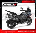 exhaust muffler DOMINATOR HP6 BLACK fits to Zontes 703F 2025  2026 4