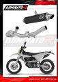 kompletny układ wydechowy z tłumikiem DOMINATOR Full System GPF CZARNY pasujący do motocykla Husqvarna 701 Supermoto SM 2026  2