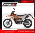 complete exhaust system with muffler DOMINATOR Full System S6 BLACK fits to KTM 690 SMCR 2026  5