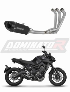 Yamaha MT-09 2017 - 2020 Ligne complète d'échappement Collecteur Silencieux HP8 NOIR + dB killer