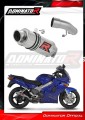 échappement silencieux DOMINATOR GP1 compatible avec la moto Honda VFR 800 Fi 1998  2001 2