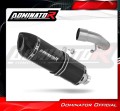 échappement silencieux DOMINATOR HP1 noir compatible avec la moto Honda VFR 800 Fi 1998  2001 3