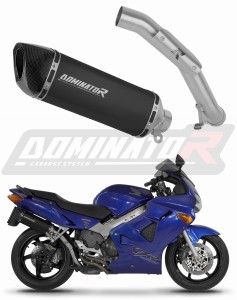 Honda VFR 800 Fi 1998 - 2001 Pot d'échappement Silencieux HP6 NOIR + dB killer