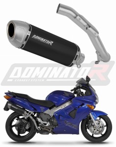 Honda VFR 800 Fi 1998 - 2001 Pot d'échappement Silencieux S6 NOIR + dB killer