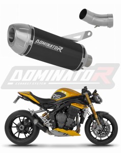 Triumph Speed Triple 1200 RS / RR 2021 - 2024 Pot d'échappement Silencieux S3 NOIR + dB killer