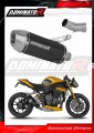exhaust muffler DOMINATOR S3 BLACK fits to Triumph Speed Triple 1200 RS / RR 2021  2024 2