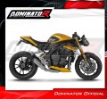complete exhaust system with muffler DOMINATOR Full System S3 fits to Triumph Speed Triple 1200 RS / RR 2021  2024 5