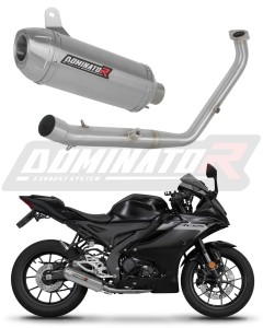Yamaha YZF R125 2024 - 2026 (Euro 5+) Ligne complète d'échappement Collecteur Silencieux S3 + dB killer