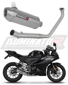 Yamaha YZF R125 2019 - 2020 Ligne complète d'échappement Collecteur Silencieux S3 + dB killer
