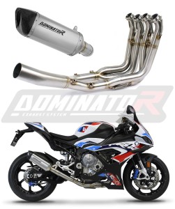 BMW S1000RR 2019 - 2026 Ligne complète d'échappement Collecteur Silencieux Titane HP6 + dB killer