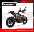 wydech tłumik DOMINATOR GP CZARNY pasujący do motocykla KTM 390 Duke 2017 - 2020 4