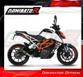 wydech tłumik DOMINATOR GP CZARNY pasujący do motocykla KTM 390 Duke 2017 - 2020 5