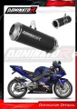 échappement silencieux DOMINATOR GP noir compatible avec la moto Honda CBR 954 2002  2003 3