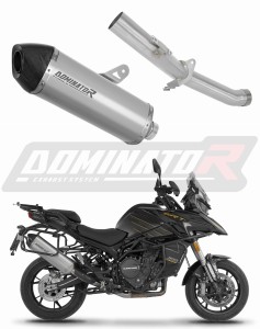 QJMOTOR SRT 900 S / SX 2025 - 2026 Pot d'échappement Silencieux Titane HP7 + dB killer