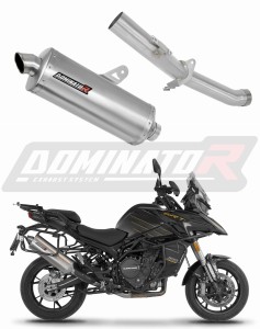 QJMOTOR SRT 900 S / SX 2025 - 2026 Pot d'échappement Silencieux P7 + dB killer