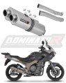 échappement silencieux DOMINATOR ovale compatible avec la moto Yamaha TDM 900 2002  2013