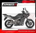 exhaust muffler DOMINATOR GPF fits to Yamaha TDM 900 2002  2013 5