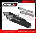 échappement silencieux DOMINATOR GPF noir compatible avec la moto Yamaha TDM 900 2002  2013 3