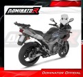 échappement silencieux DOMINATOR GPF noir compatible avec la moto Yamaha TDM 900 2002  2013 4