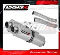 échappement silencieux DOMINATOR ovale compatible avec la moto Yamaha TDM 900 2002  2013 3