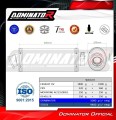 échappement silencieux DOMINATOR ovale compatible avec la moto Yamaha TDM 900 2002  2013 6