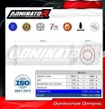 wydech tłumik DOMINATOR OVR CZARNY pasujący do motocykla Yamaha TDM 900 2002 - 2013 6