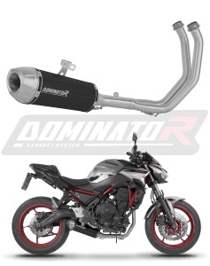 Kawasaki Z650 2023 - 2026 Ligne complète d'échappement Collecteur Silencieux S3 NOIR + dB killer