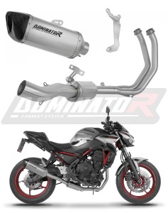 Kawasaki Z650 2023 - 2026 Ligne complète d'échappement Collecteur Silencieux Titane HP6 + dB killer