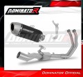 kompletny układ wydechowy z tłumikiem DOMINATOR Full System S6 CZARNY pasujący do motocykla Kawasaki Ninja 650 2023 - 2026 3