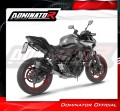 complete exhaust system with muffler DOMINATOR Full System S6 BLACK fits to Kawasaki Ninja 650 2023  2026 4