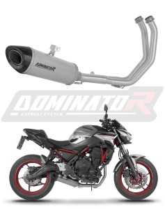Kawasaki Z650 2023 - 2026 Ligne complète d'échappement Collecteur Silencieux Titane HP8 + dB killer