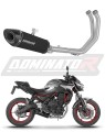 complete exhaust system with muffler DOMINATOR Full System HP8 BLACK fits to Kawasaki Z650 2023  2026