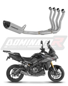 Suzuki GSX-S 1000 GX 2024 Ligne complète d'échappement Collecteur Silencieux Titane HP8 + dB killer