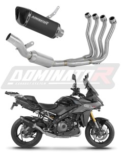 Suzuki GSX-S 1000 GX 2024 Ligne complète d'échappement Collecteur Silencieux HP6 NOIR EX + dB killer