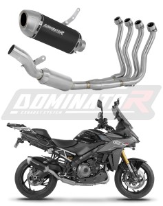 Suzuki GSX-S 1000 GX 2024 Ligne complète d'échappement Collecteur Silencieux S6 NOIR EX + dB killer