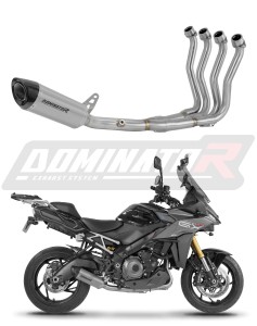 Suzuki GSX-S 1000 GX 2025 - 2026 Ligne complète d'échappement Collecteur Silencieux Titane HP8 + dB killer