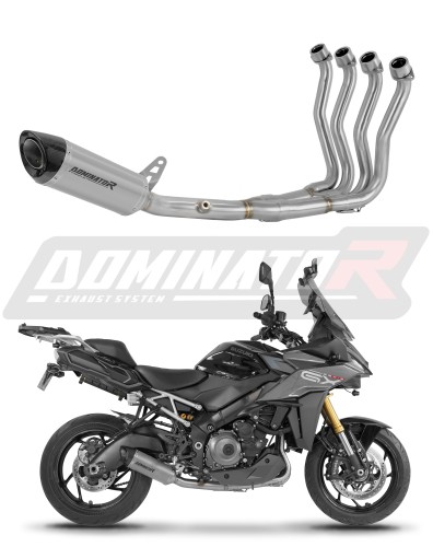 complete exhaust system with muffler DOMINATOR Full System titanium HP8 fits to Suzuki GSXS 1000 GX 2025  2026