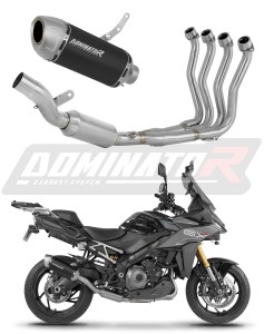 Suzuki GSX-S 1000 GX 2025 - 2026 Ligne complète d'échappement Collecteur Silencieux S6 NOIR EX + dB killer