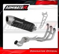 complete exhaust system with muffler DOMINATOR Full System S6 BLACK fits to Triumph STREET TRIPLE 765 S / R / RS 2023  2024 6
