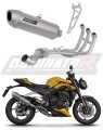 kompletny układ wydechowy z tłumikiem DOMINATOR Full System S6 pasujący do motocykla Triumph Street Triple 765 RS 2024 - 2025 5