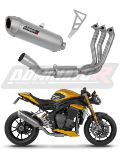 Triumph Speed Triple 1200 RS / RR 2021 - 2024 Ligne complète d'échappement Collecteur Silencieux S6 + dB killer