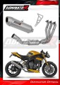 kompletny układ wydechowy z tłumikiem DOMINATOR Full System S6 pasujący do motocykla Triumph Speed Triple 1200 RS / RR 2021 - 2024 2