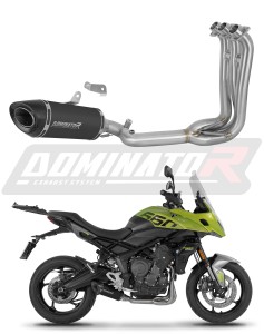 Triumph Tiger Sport 660 2025 - 2026 Ligne complète d'échappement Collecteur Silencieux HP8 NOIR + dB killer