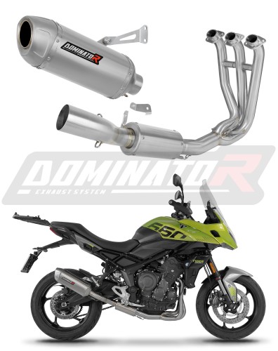 système d’échappement complet avec silencieux DOMINATOR Full System S6 compatible avec la moto Triumph Tiger Sport 660 2025  2026