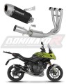 kompletny układ wydechowy z tłumikiem DOMINATOR Full System S6 CZARNY pasujący do motocykla Triumph Tiger Sport 660 2025 - 2026