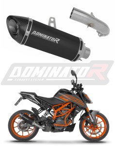 KTM 125 Duke 2021 - 2023 Pot d'échappement Silencieux HP8 BLACK + dB killer