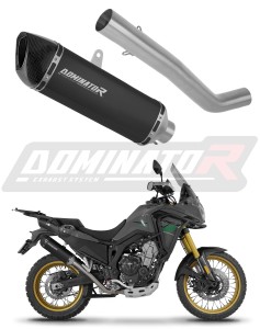 Rieju Aventura 500 2023 - 2026 Pot d'échappement Silencieux HP6 NOIR + dB killer