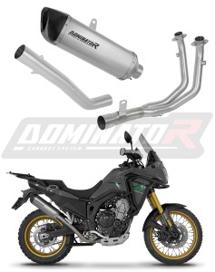 Rieju Aventura 500 2023 - 2026 Ligne complète d'échappement Collecteur Silencieux Titane HP6 + dB killer