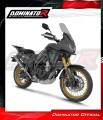complete exhaust system with muffler DOMINATOR Full System GPF fits to Rieju Aventura 500 2023  2026 6