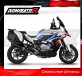 kompletny układ wydechowy z tłumikiem DOMINATOR Full System HP6 CZARNY pasujący do motocykla BMW S1000XR 2020 - 2026 4